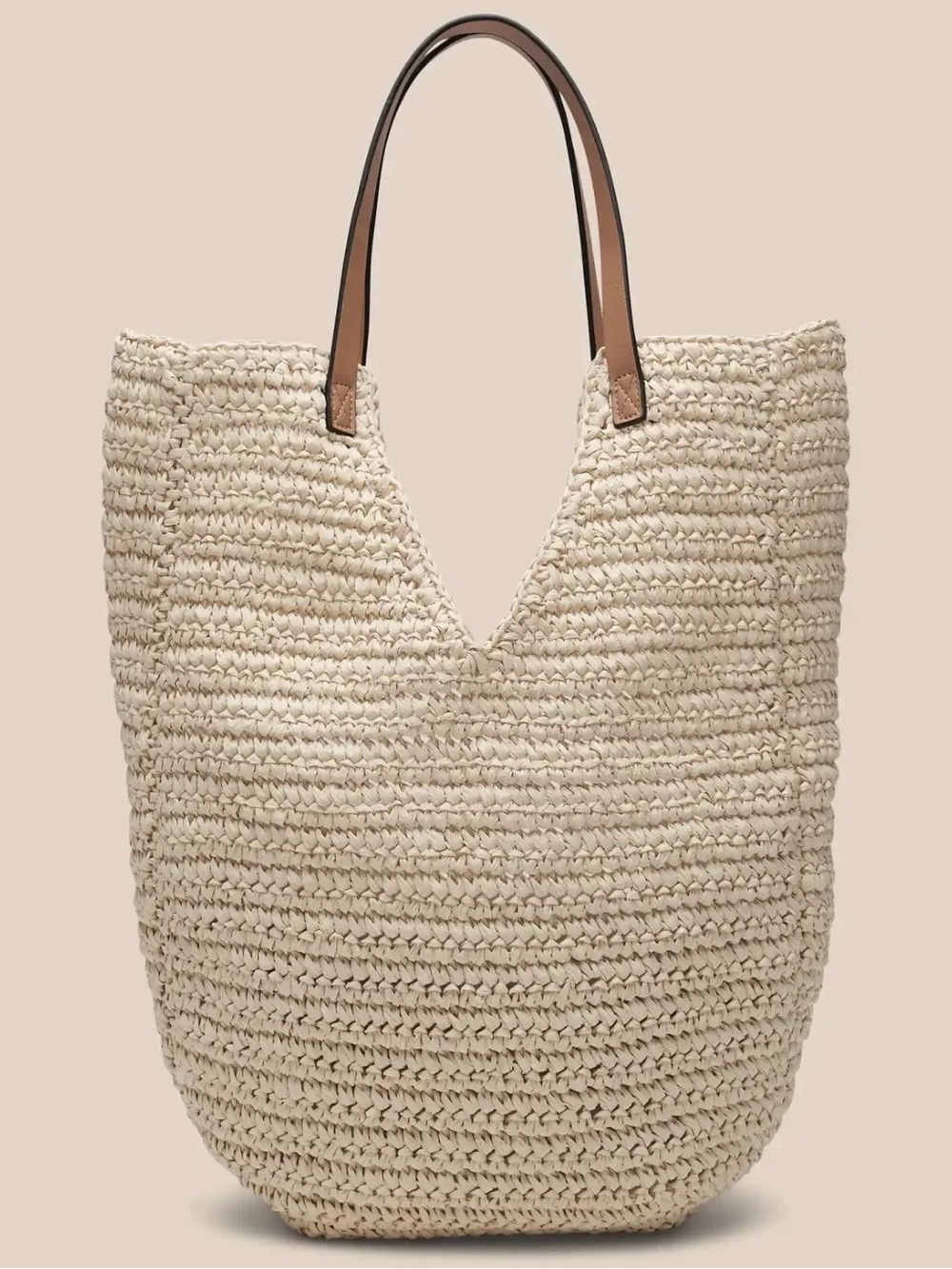 Banana Republic Modern Straw Tote